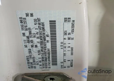 2013 Ford Escape Sel z USA, uszkodzony, nr VIN 1FMCU9H98DUB83361